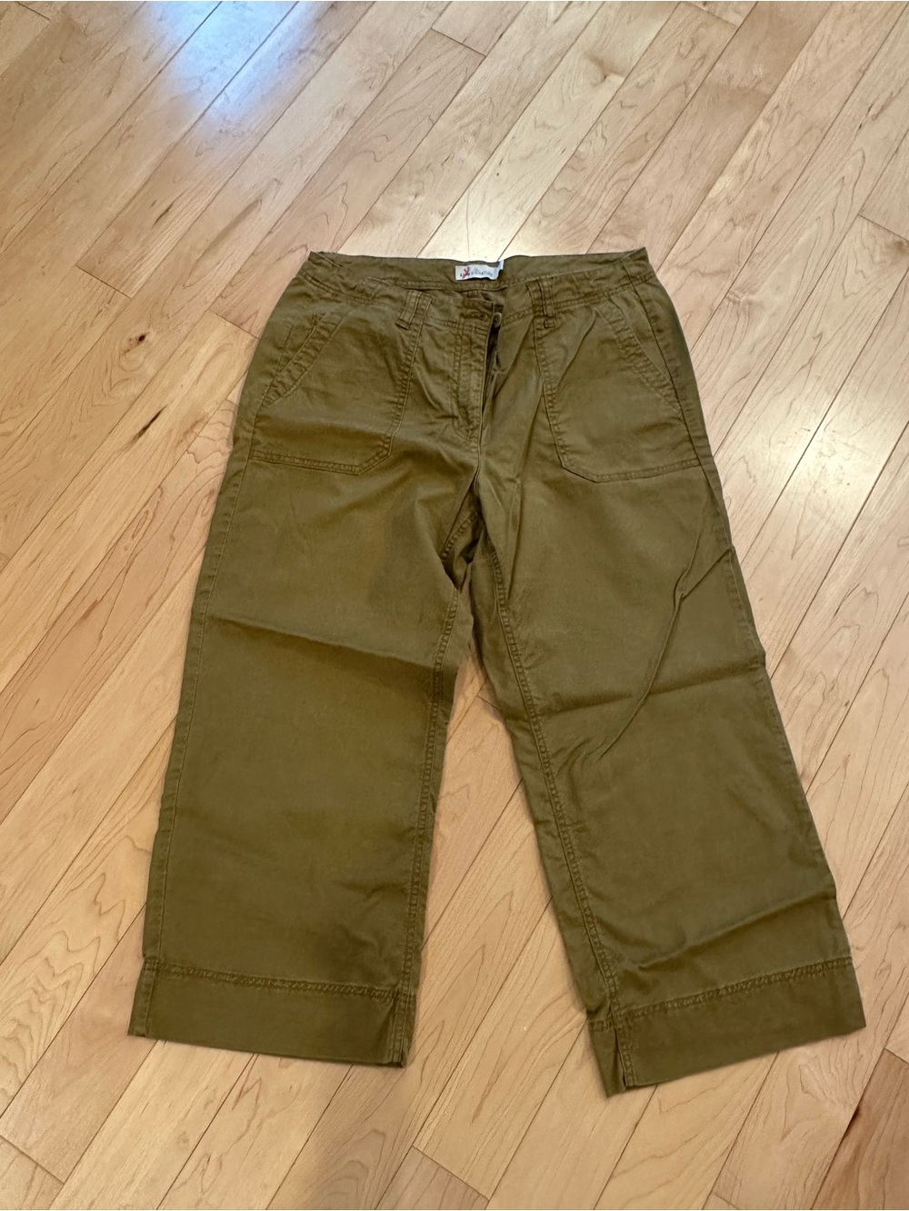 L.L.Bean Signature cropped wide-leg summer pants